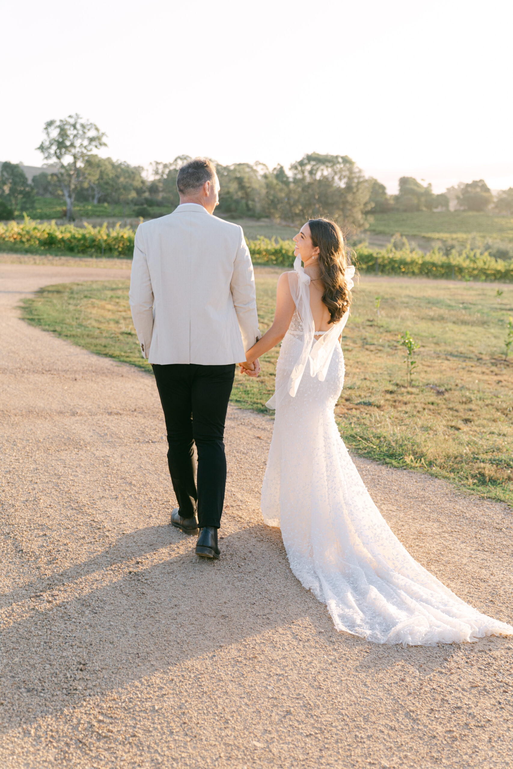 Couple portraits at Delatite Winery Wedding