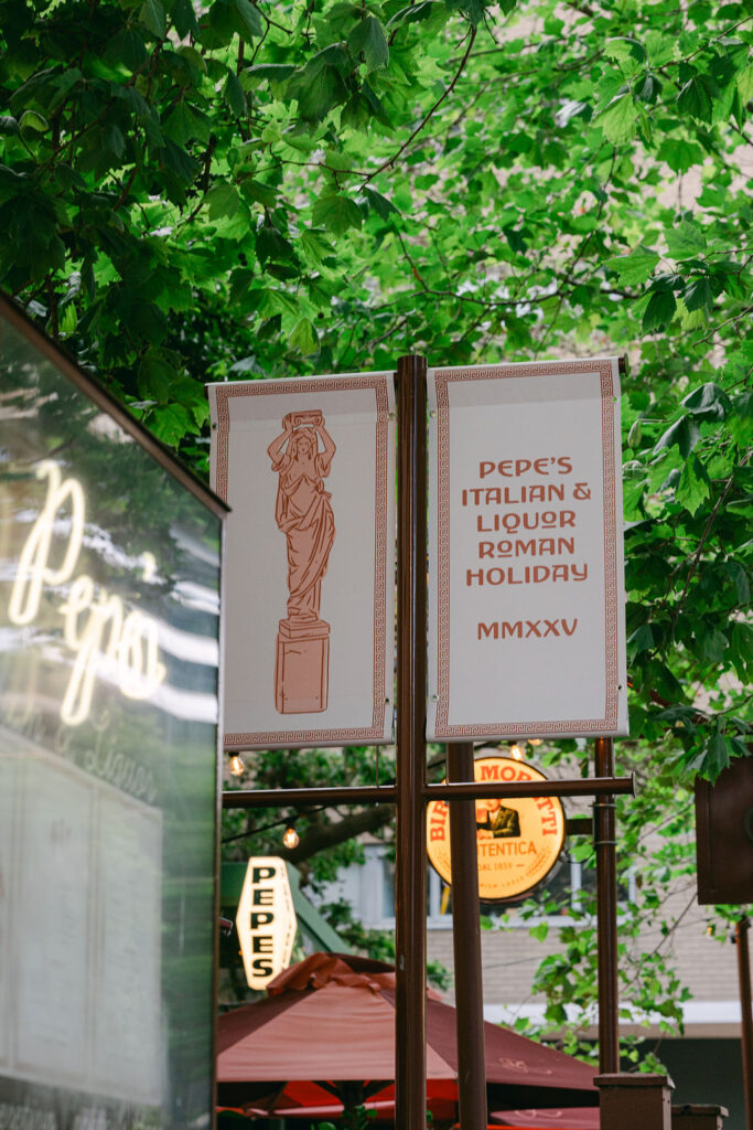 Emma Hawkins Pepe's Italian & Liquor Wedding