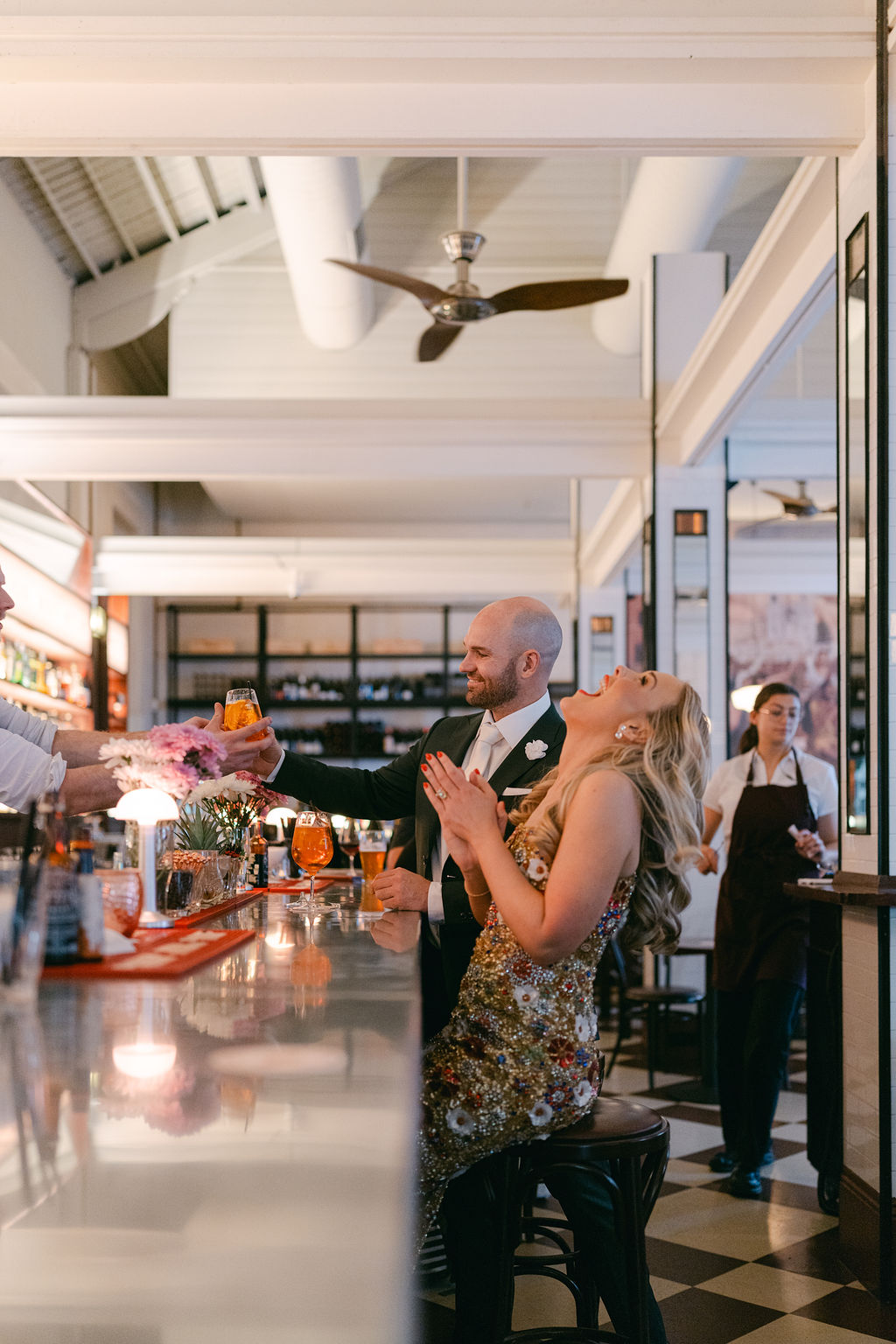 Emma Hawkins Pepe's Italian & Liquor Wedding