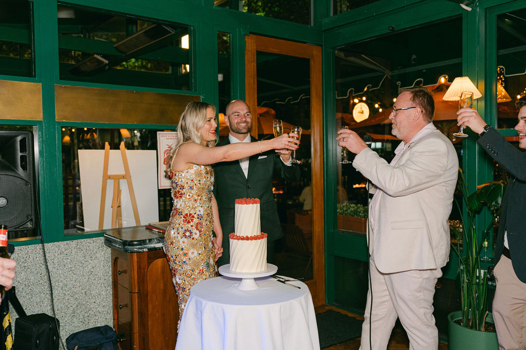 Emma Hawkins Pepe's Italian & Liquor Wedding