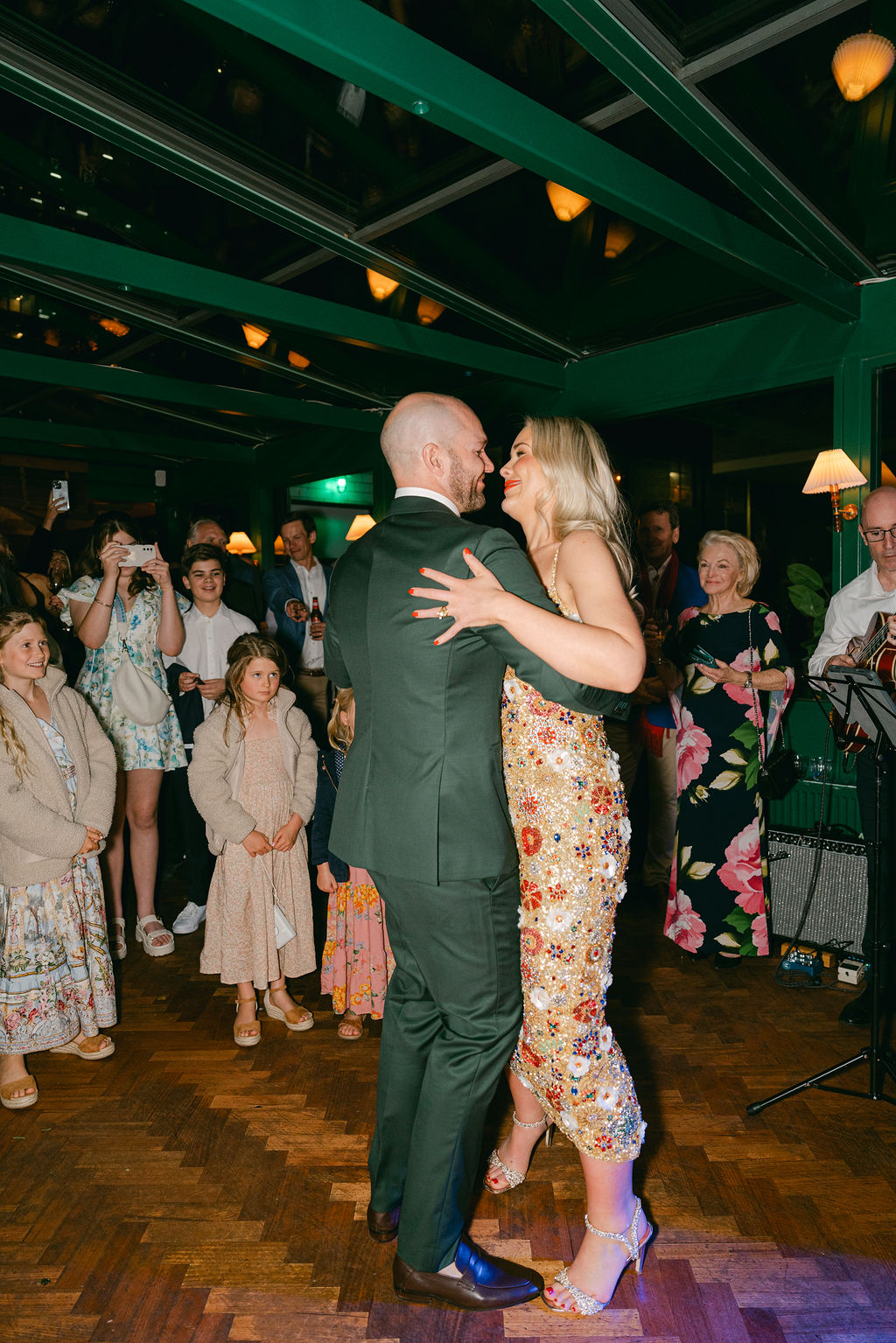 Emma Hawkins Pepe's Italian & Liquor Wedding