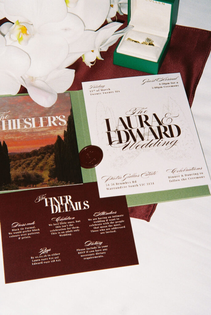 Emma Hawkins Pietro Gallus Estate 35mm film Wedding Photographer