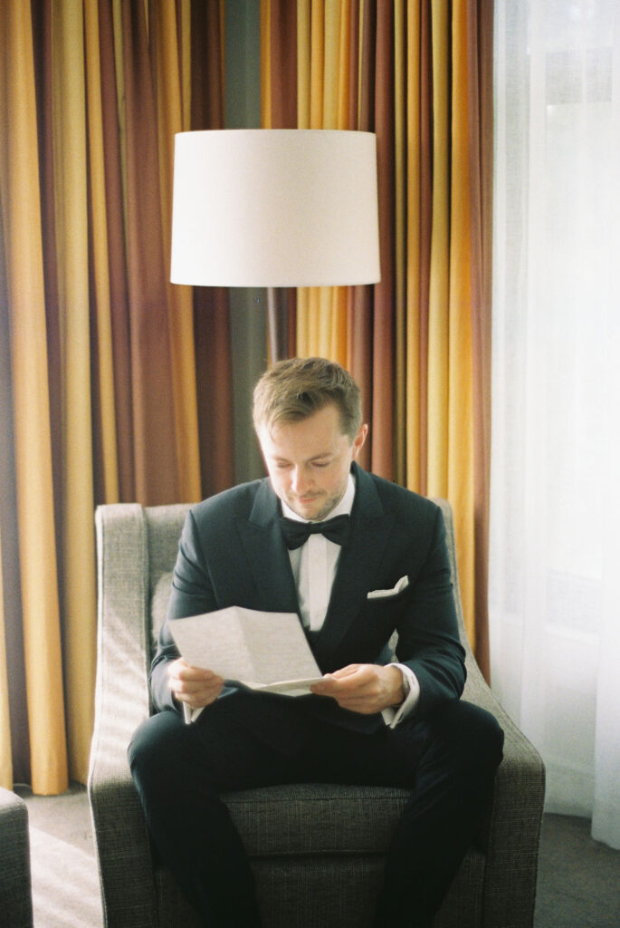 Emma Hawkins Pietro Gallus Estate 35mm film Wedding Photographer