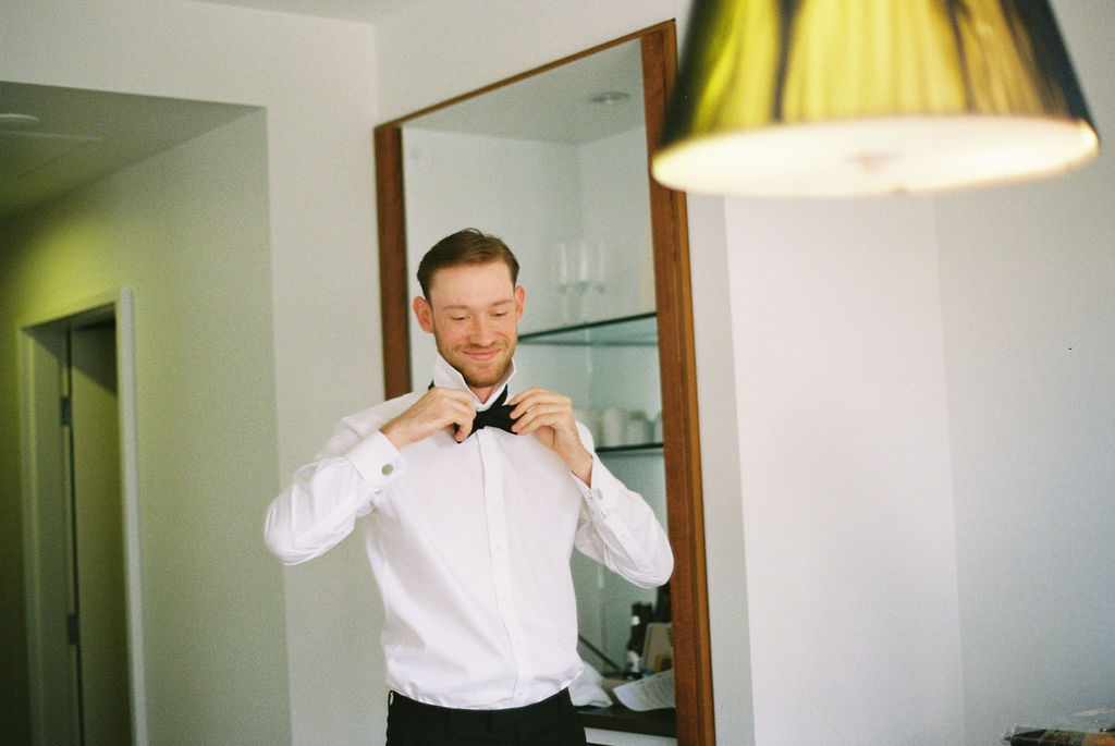 Emma Hawkins Pietro Gallus Estate 35mm film Wedding Photographer